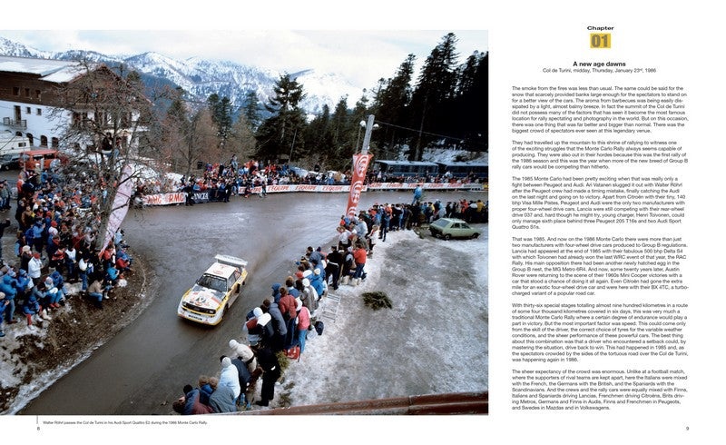 Group B - The rise and fall of rallyings wildest cars