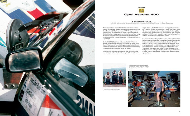 Group B - The rise and fall of rallyings wildest cars
