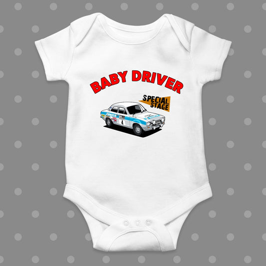 Escort MK1 Special Stage White Baby Grow