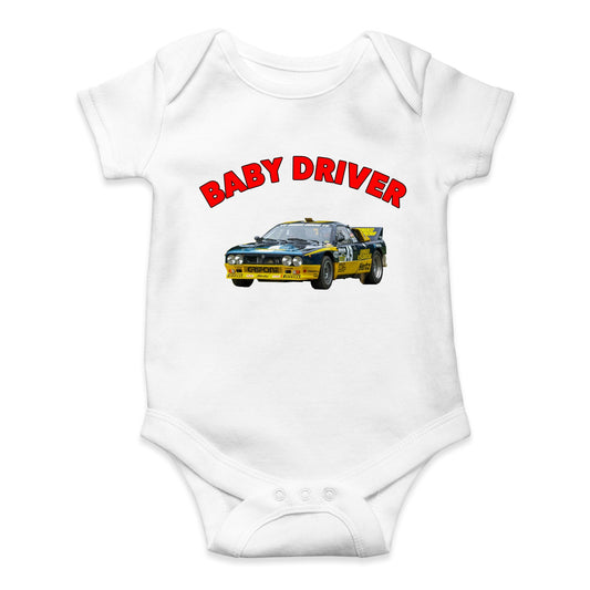 Lancia 037 White Baby Grow
