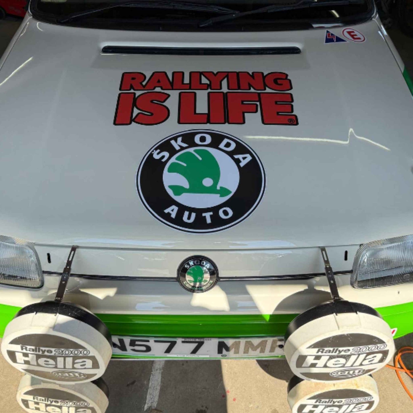 Rallying Is Life 50cm Sticker - Rallying Is Life