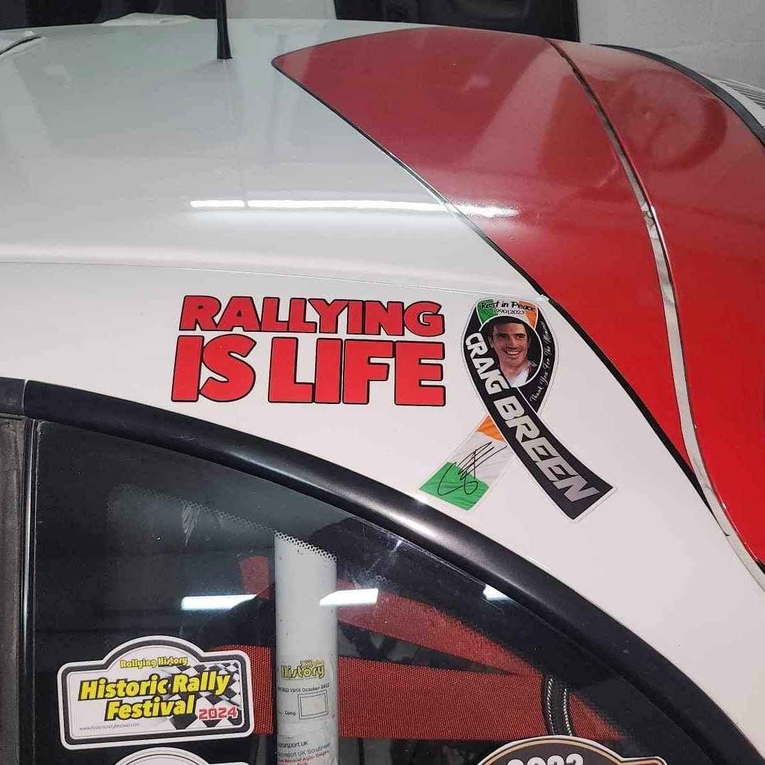 Special Stage Sticker 15cm - 2 Pack - Rallying Is Life
