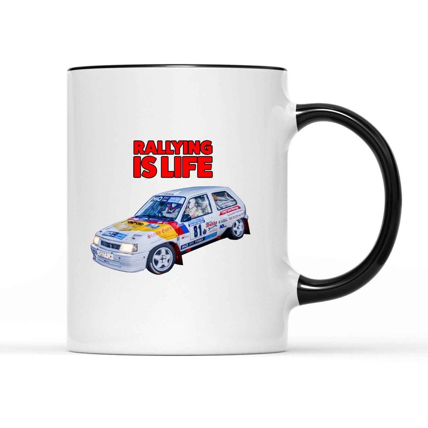 Rallying Is Life Vauxhall Nova Mug - Rallying Is Life