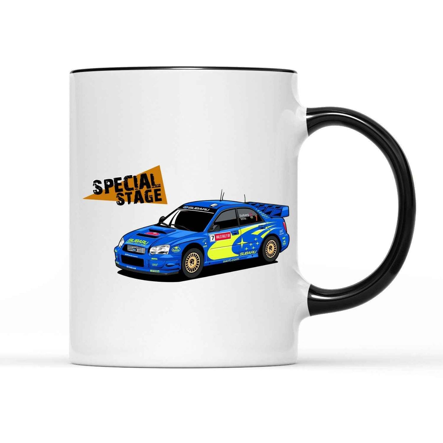 Special Stage Subaru WRC Mug - Rallying Is Life