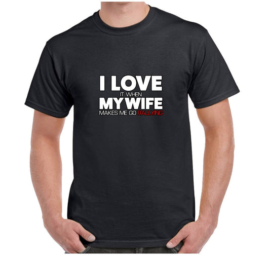 I Love My Wife T Shirt