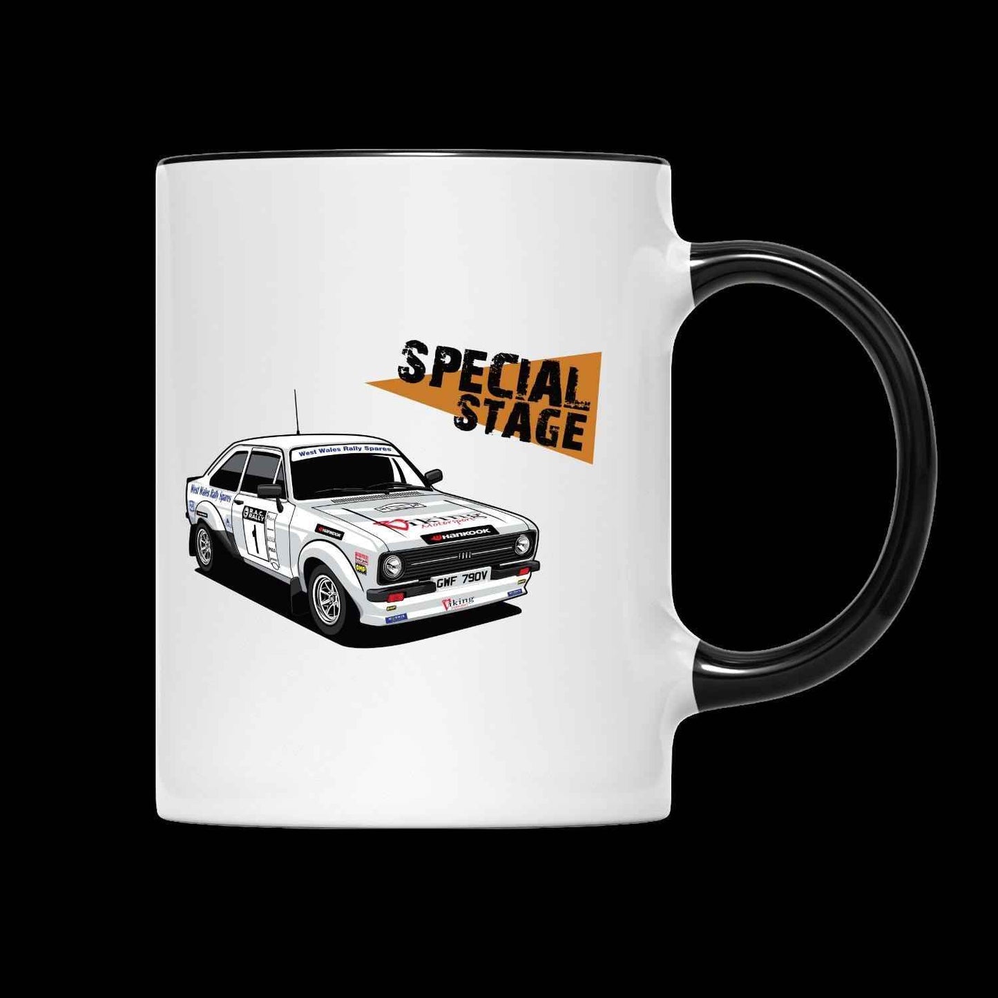 Special Stage Gwyndaf Evans Mk2 Escort Mug - Rallying Is Life