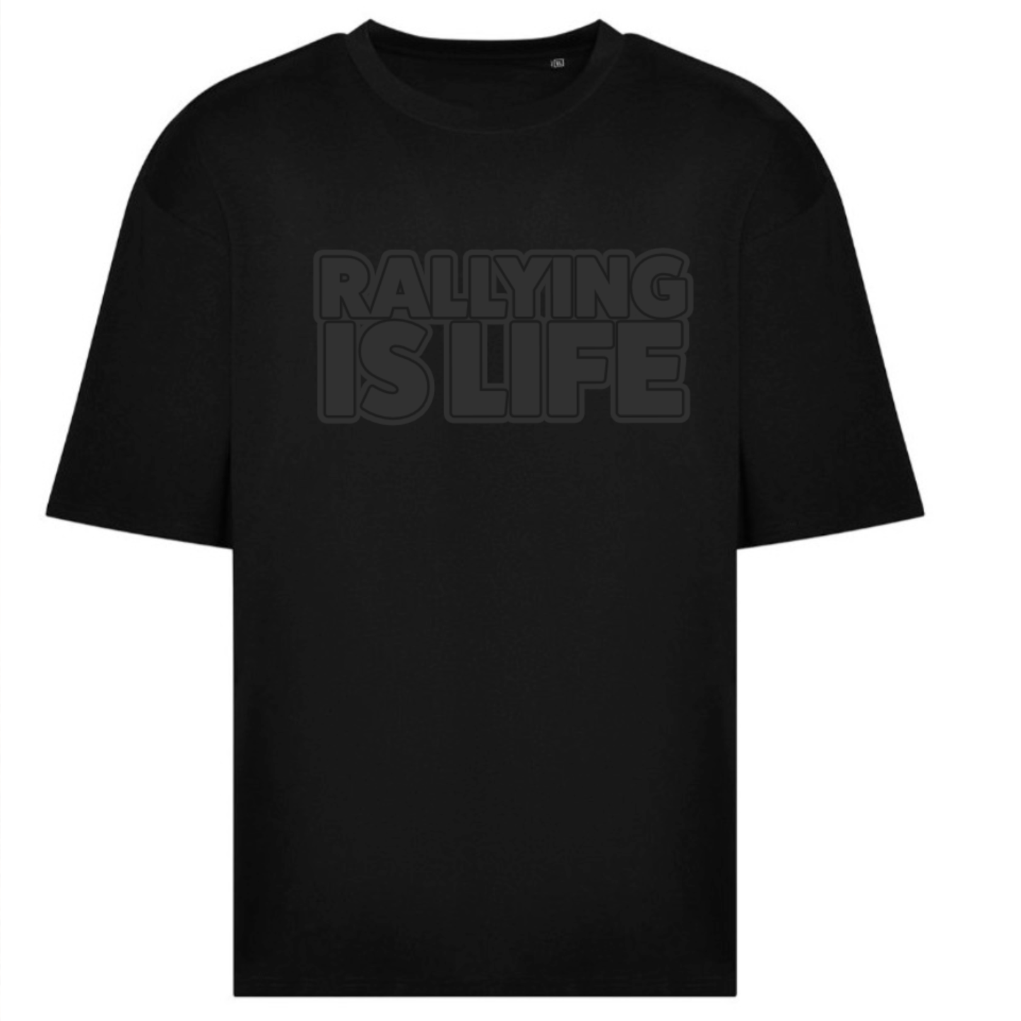 Rally1 Ultra Heavy Stealth Logo T Shirt
