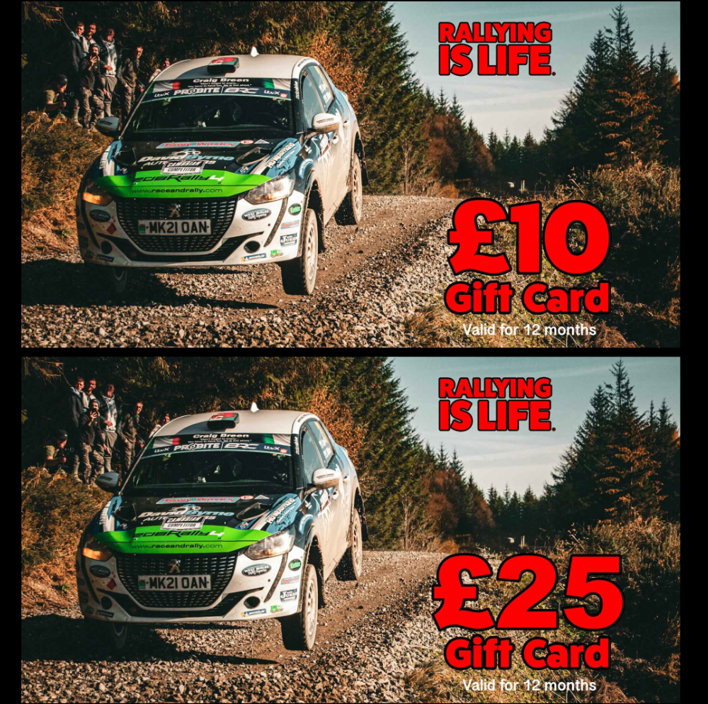 Gift Cards - Rallying Is Life