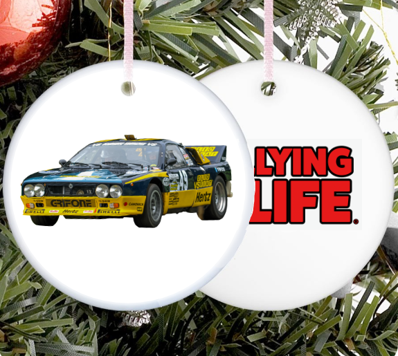 Ceramic Christmas Tree Decoration - Set of 4 - Rallying Is Life