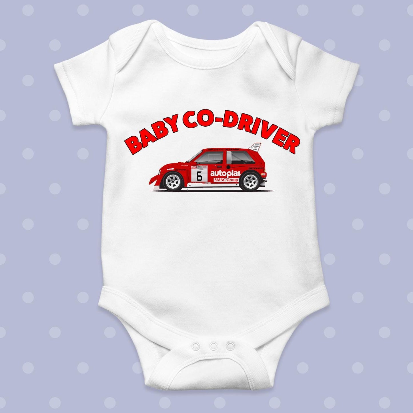 Autoplas Metro 6R4 White Baby Grow