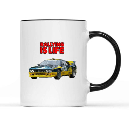 Lancia 037 Mug - Rallying Is Life