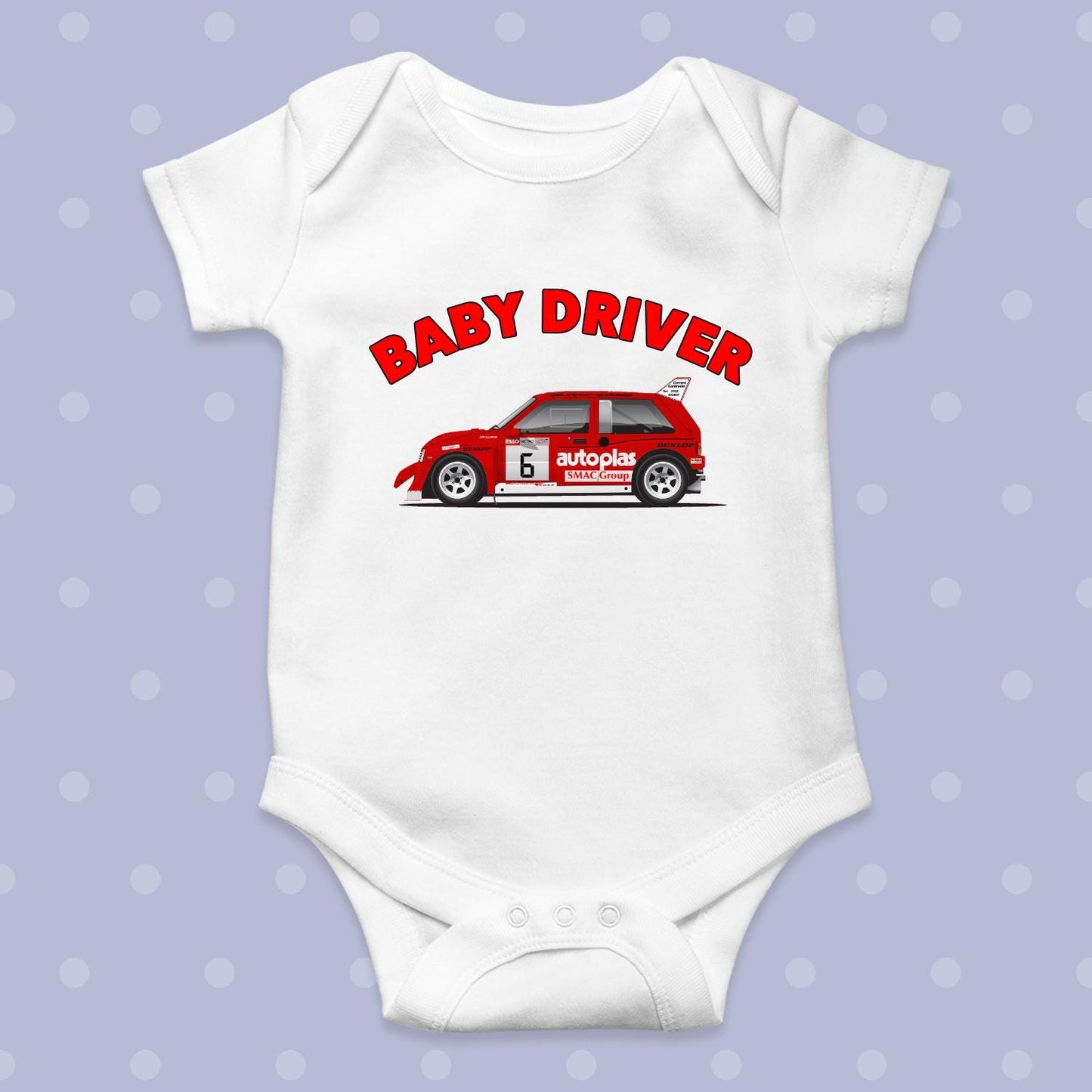 Autoplas Metro 6R4 White Baby Grow