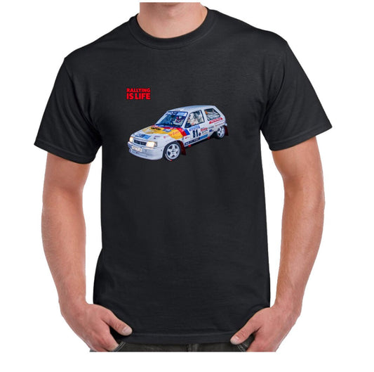 Rallying Is Life Vauxhall Nova T Shirt