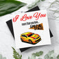 I Love You More Than.. Special Stage Adam Gould Subaru Card With Envelope