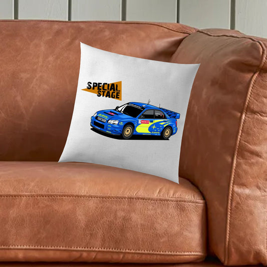 Subaru WRC Rally Cushion