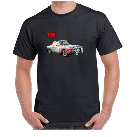 Rallying Is Life Lancia Fulvia T Shirt