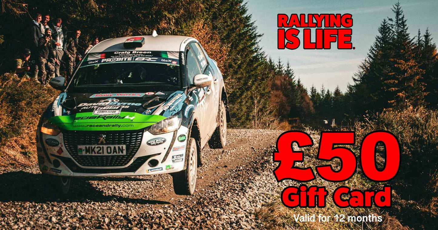 Rallying Is Life Gift Cards - Rallying Is Life