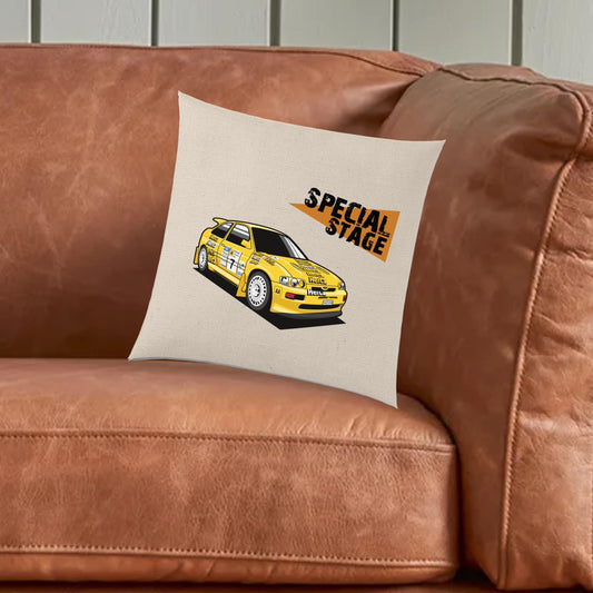 Eamonn Boland Escort Cosworth Rally Cushion