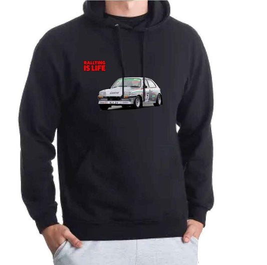 Vauxhall Chevette HSR Hoody - Rallying Is Life