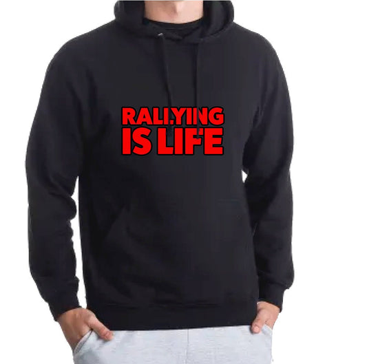 Rallying Is Life Logo Hoody