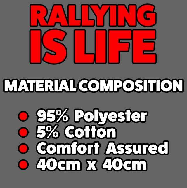 Subaru WRC 2 Rally Cushion