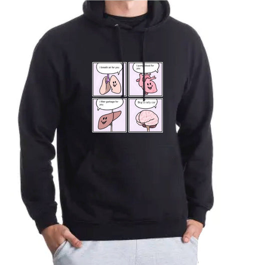 Body Parts Hoody
