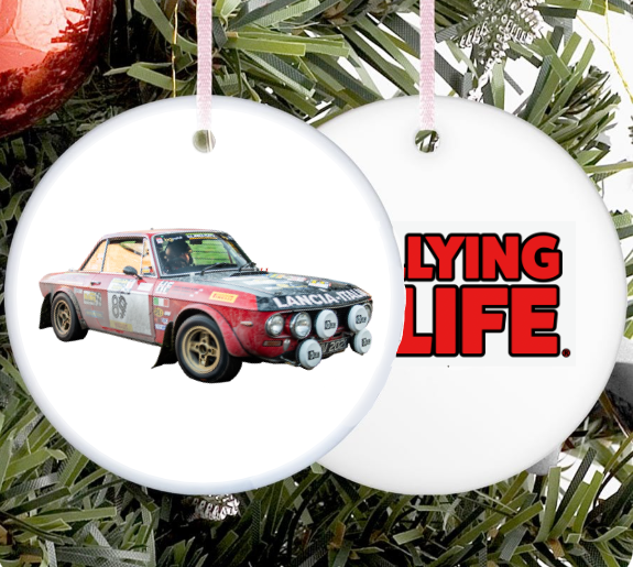 Ceramic Christmas Tree Decoration - Set of 4 - Rallying Is Life