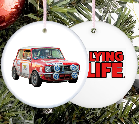 Ceramic Christmas Tree Decoration - Set of 4 - Rallying Is Life