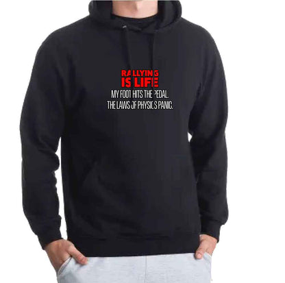 Physics Panic Profound Hoody - Rallying Is Life
