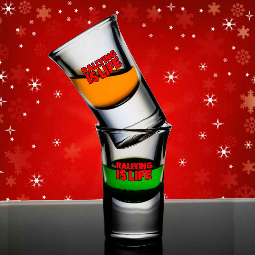 Rallying Is Life Shot Glass Set - Rallying Is Life