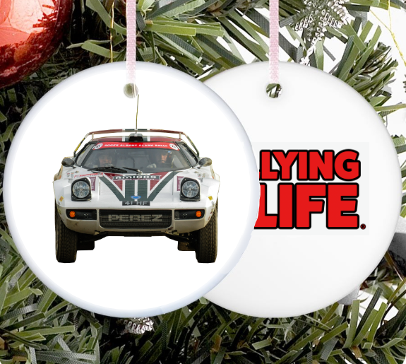 Ceramic Christmas Tree Decoration - Set of 4 - Rallying Is Life