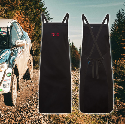 Rallying Is Life Embroidered Chefs Apron - Rallying Is Life