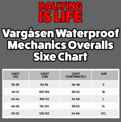 Vargåsen Waterproof Mechanics Overalls