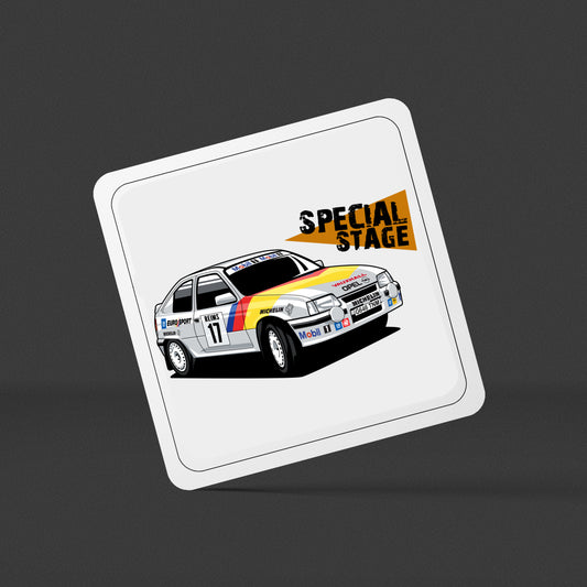 Special Stage Vauxhall Astra Square Drinks Coaster x1