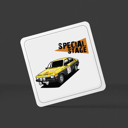 Walter Rohrl Opel Kadett Coaster Set of 4 - Rallying Is Life