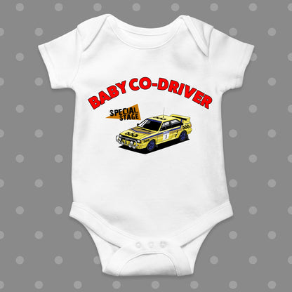 Quattro Special Stage White Baby Grow