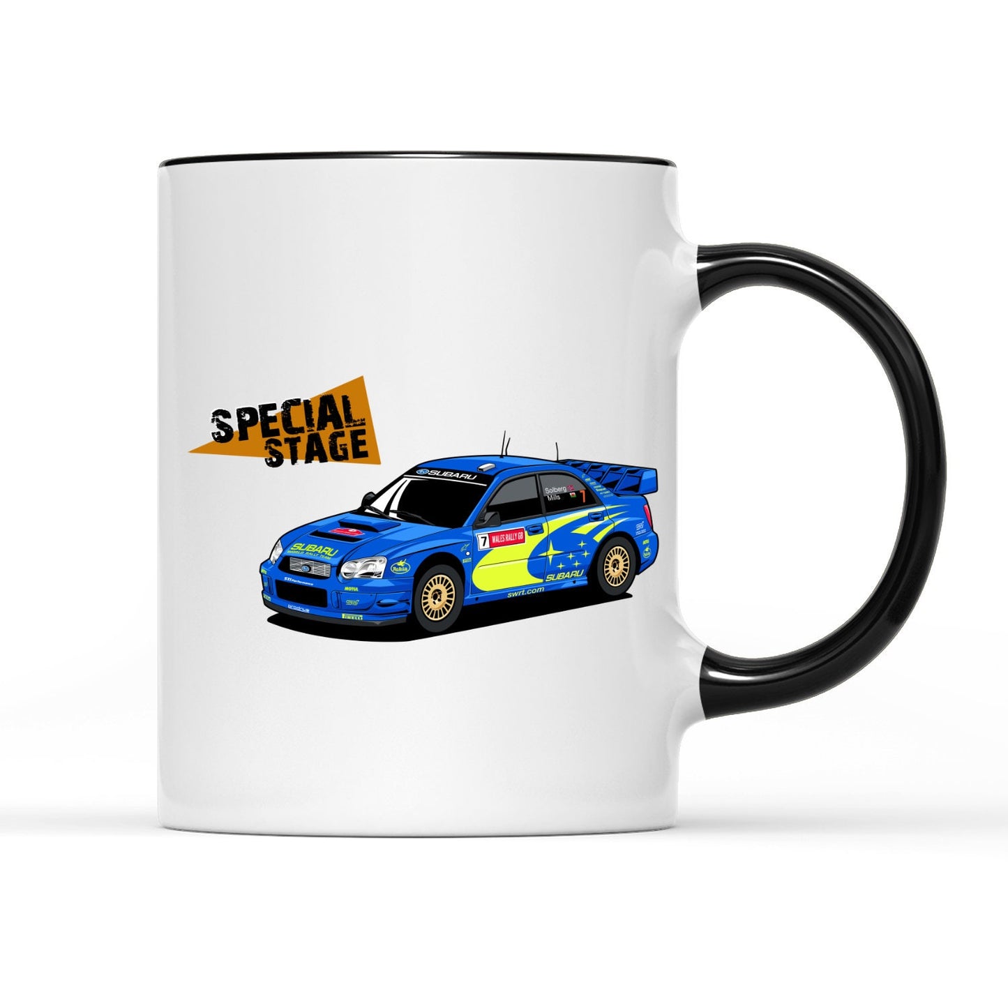 Special Stage Subaru WRC Mug