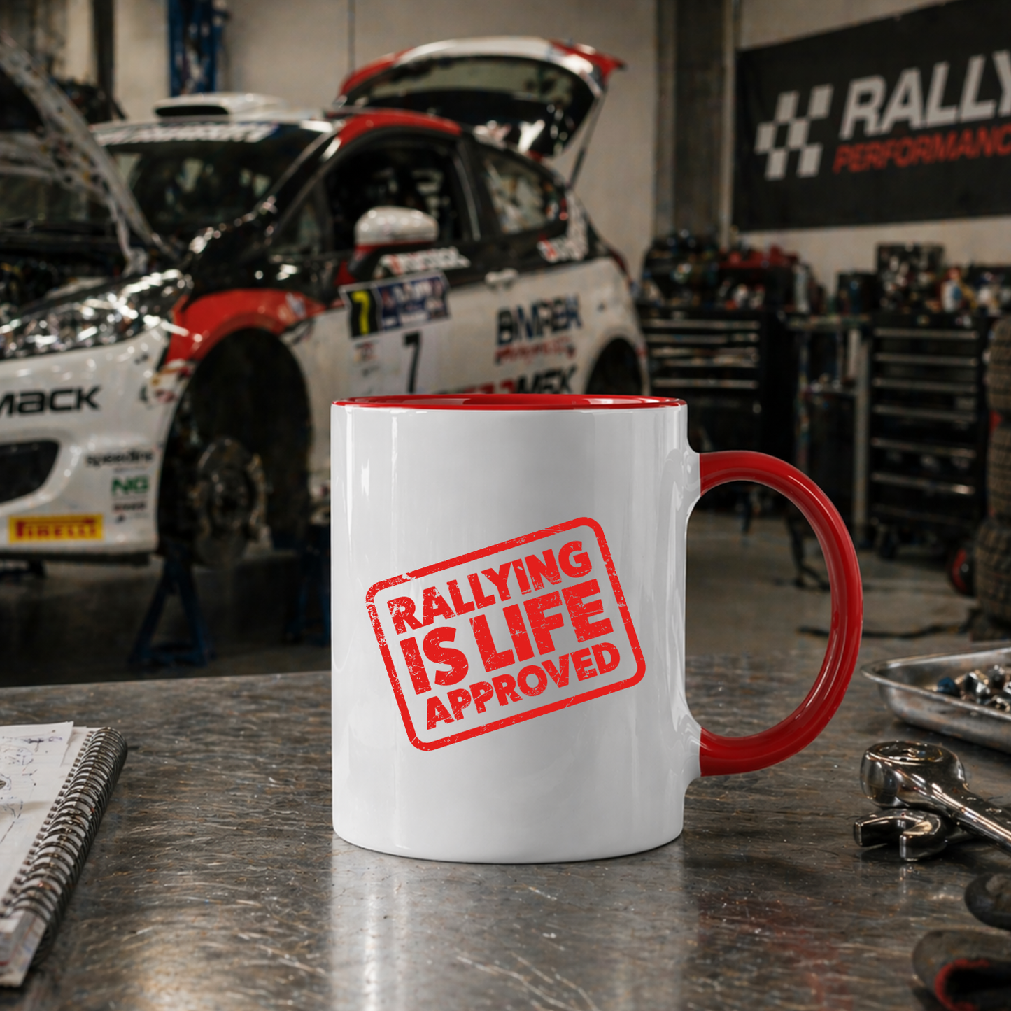 Rallying Is Life Approved Mug - Rallying Is Life