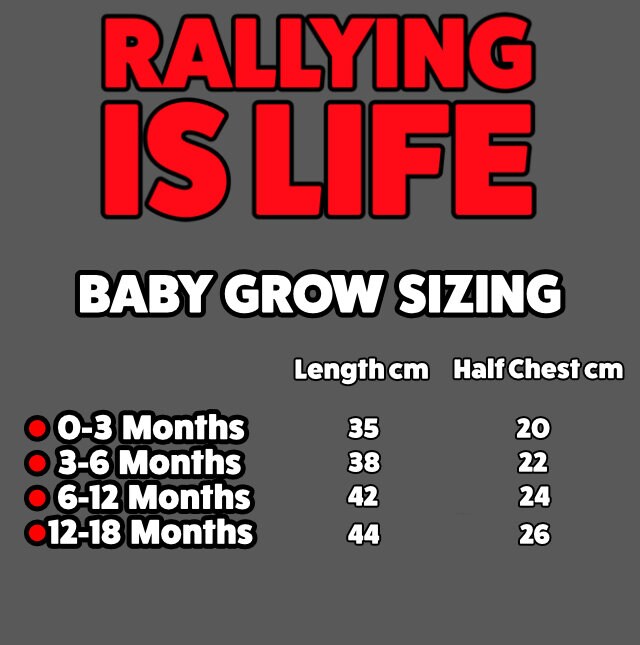 Rallying Is Life Ford Focus White Baby Grow