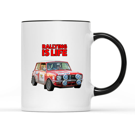 Rallying Is Life Mini Mug