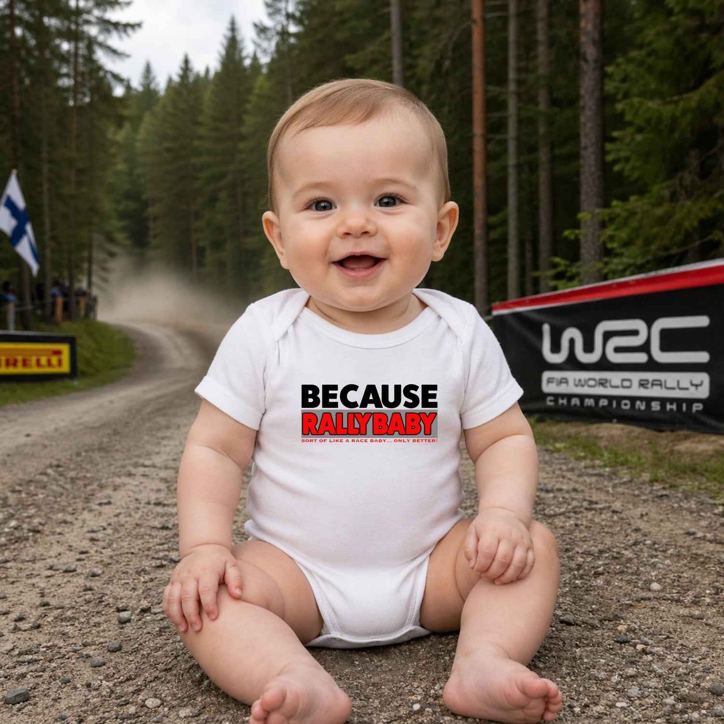 Because Rally Baby Baby Grow