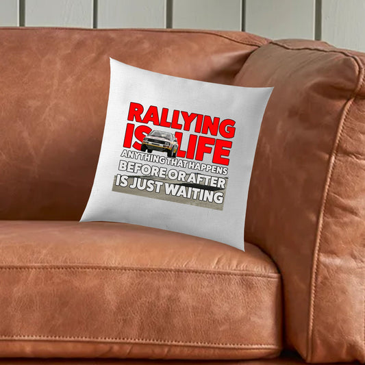 Rallying If Life Quattro Rally Cushion