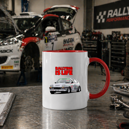 Vauxhall Chevette HSR Mug - Rallying Is Life