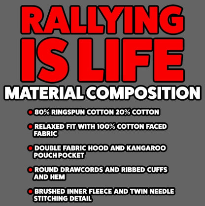 Rallying Is Life Autoplas Metro 6R4 Hoody