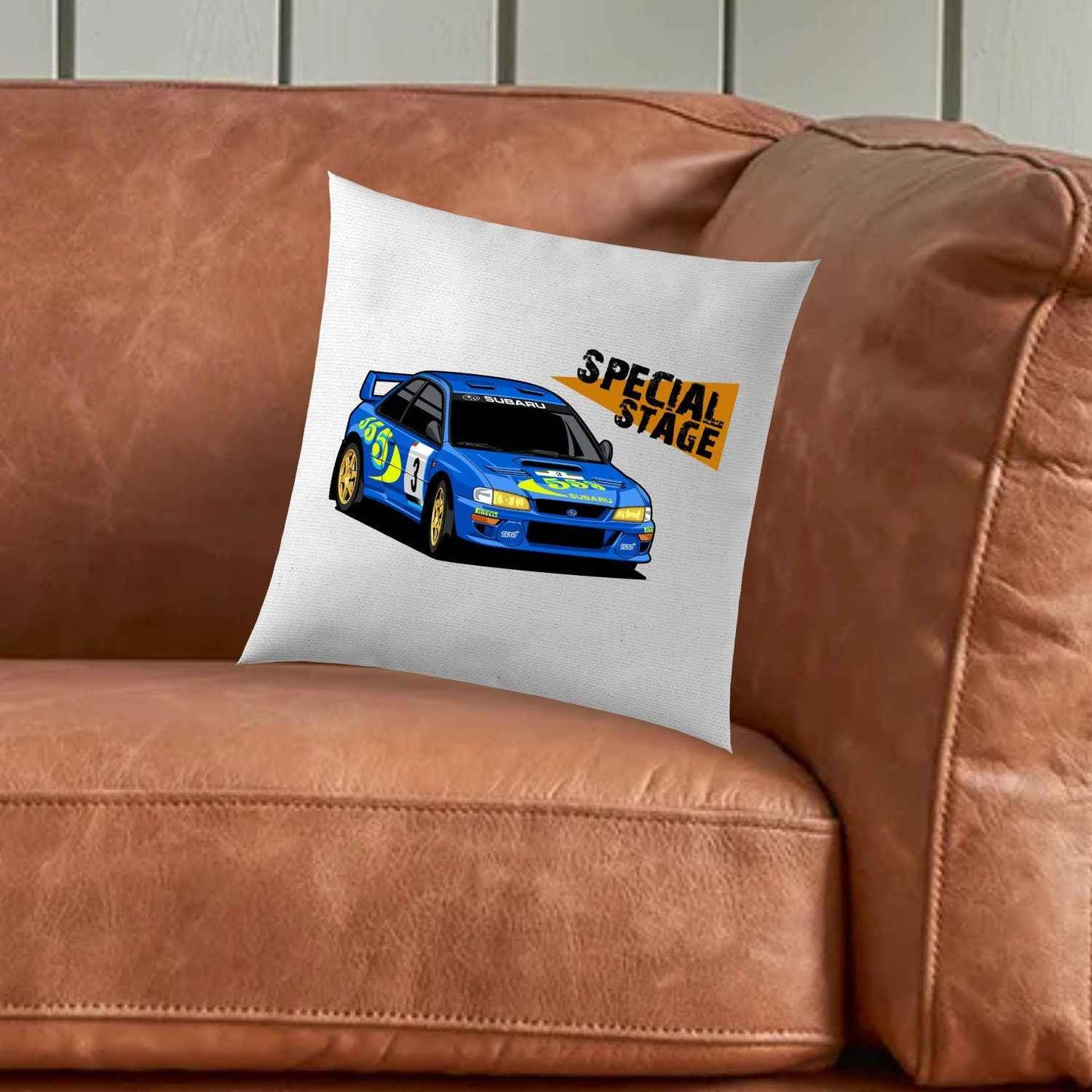 Subaru WRC 2 Rally Cushion