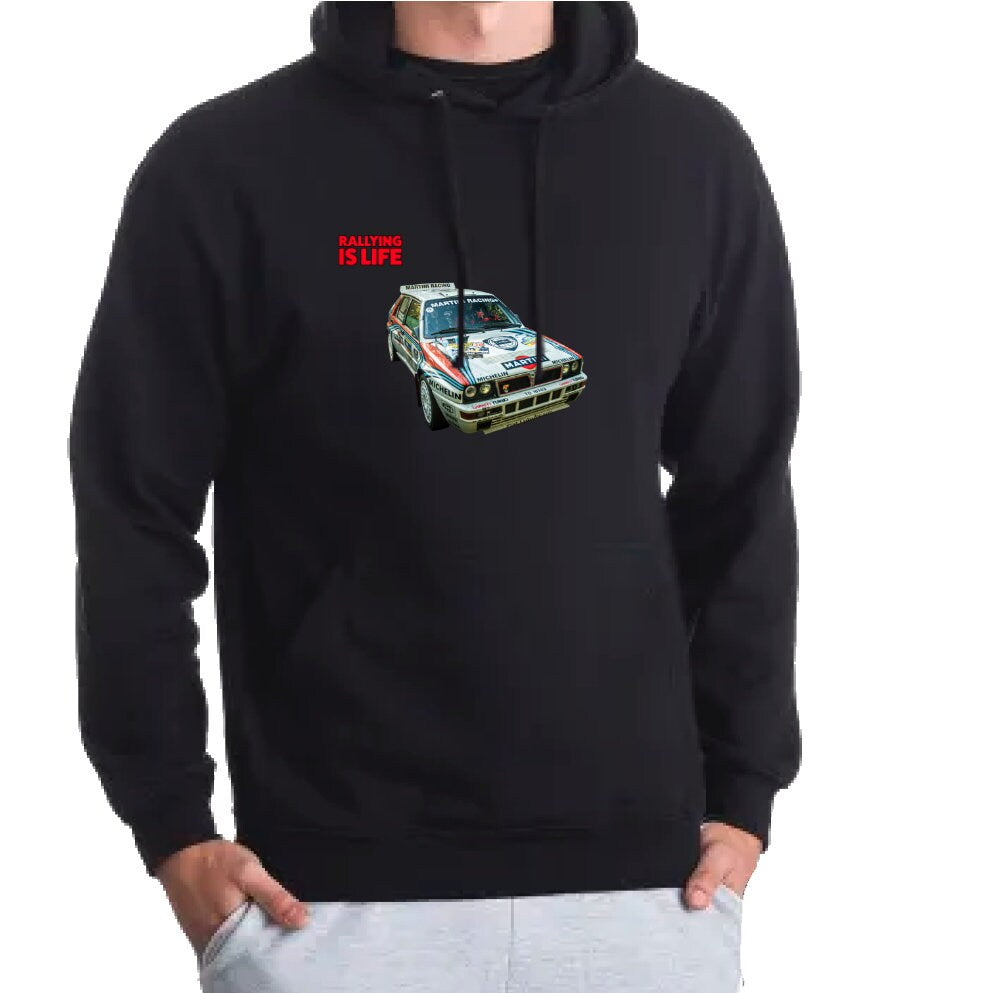 Rallying Is Life Lancia Delta Integrale Hoody