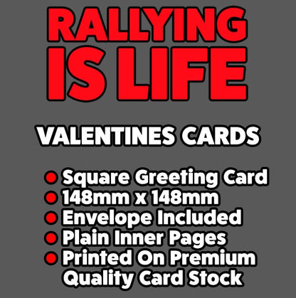 I Love You More Than.. Special Stage Yaris WRC Card With Envelope