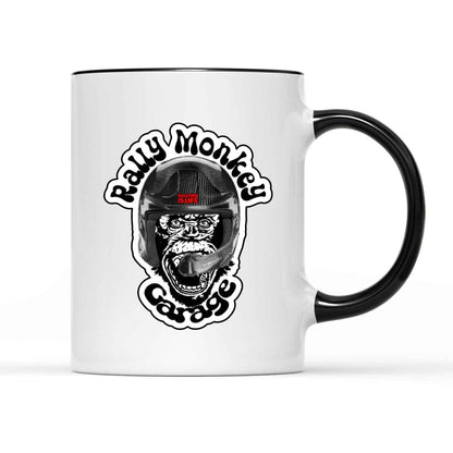 Rally Monkey Garage Mug - Rallying Is Life