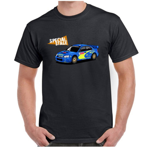 Special Stage Subaru WRC T Shirt