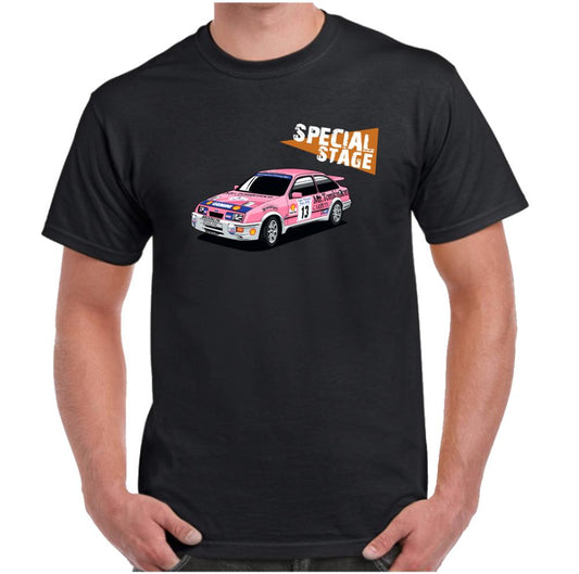 Special Stage Gwydaf Evans Sierra Cosworth T Shirt